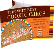 Cookie Cake Hanging Triangle